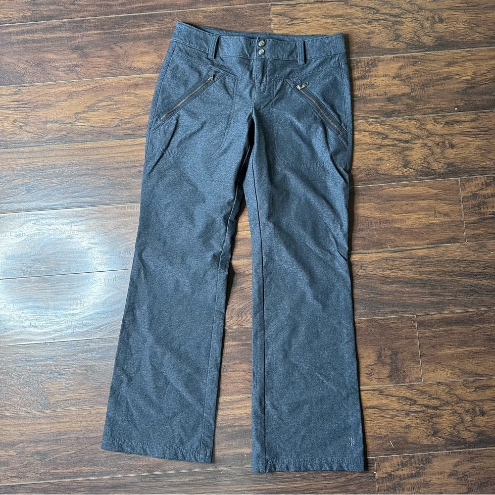 Athleta Gray Dipper Straight Leg Hiking Pants